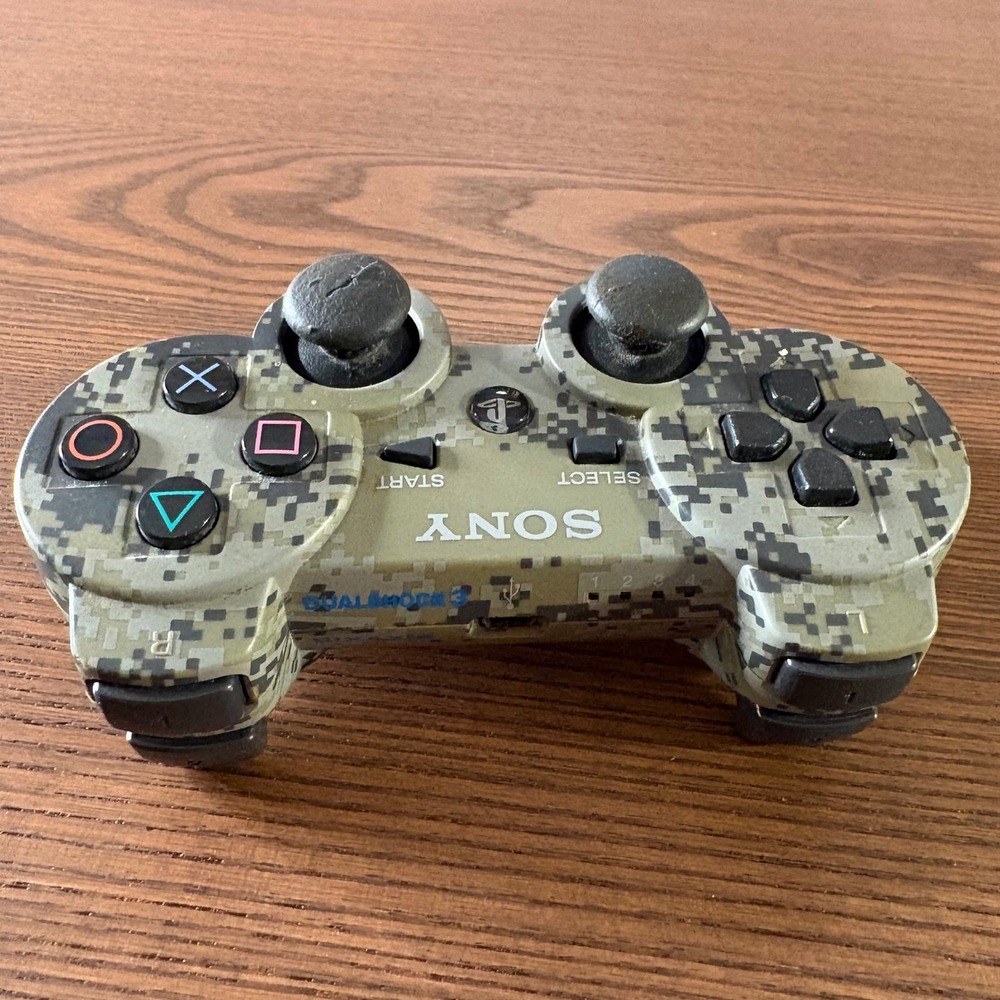 Sony DualShock 3 PS3 Controller SIXAXIS Camo CECHZC2U A1 Good Digital - Picture 4 of 9